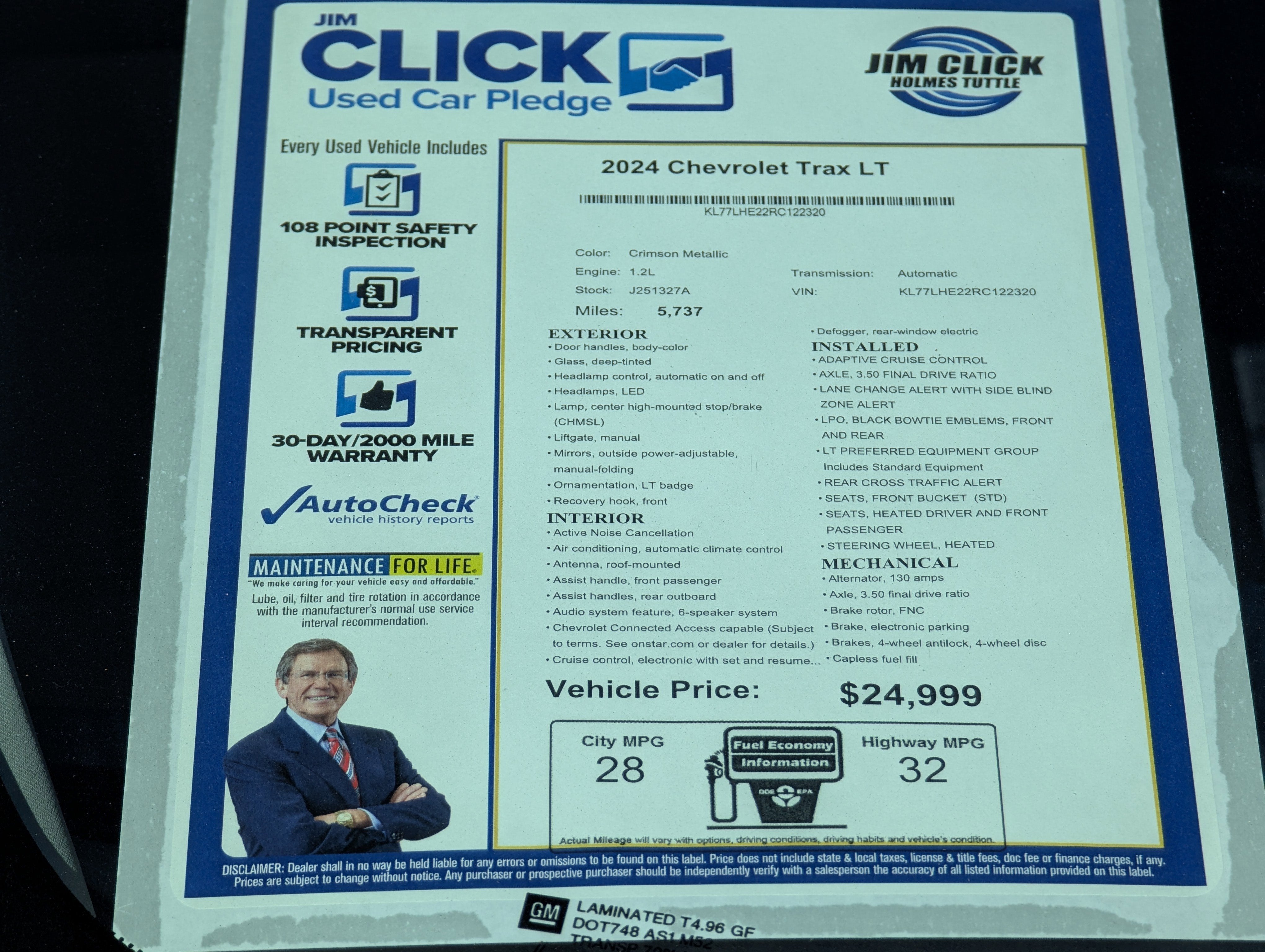 2024 Chevrolet Trax LT