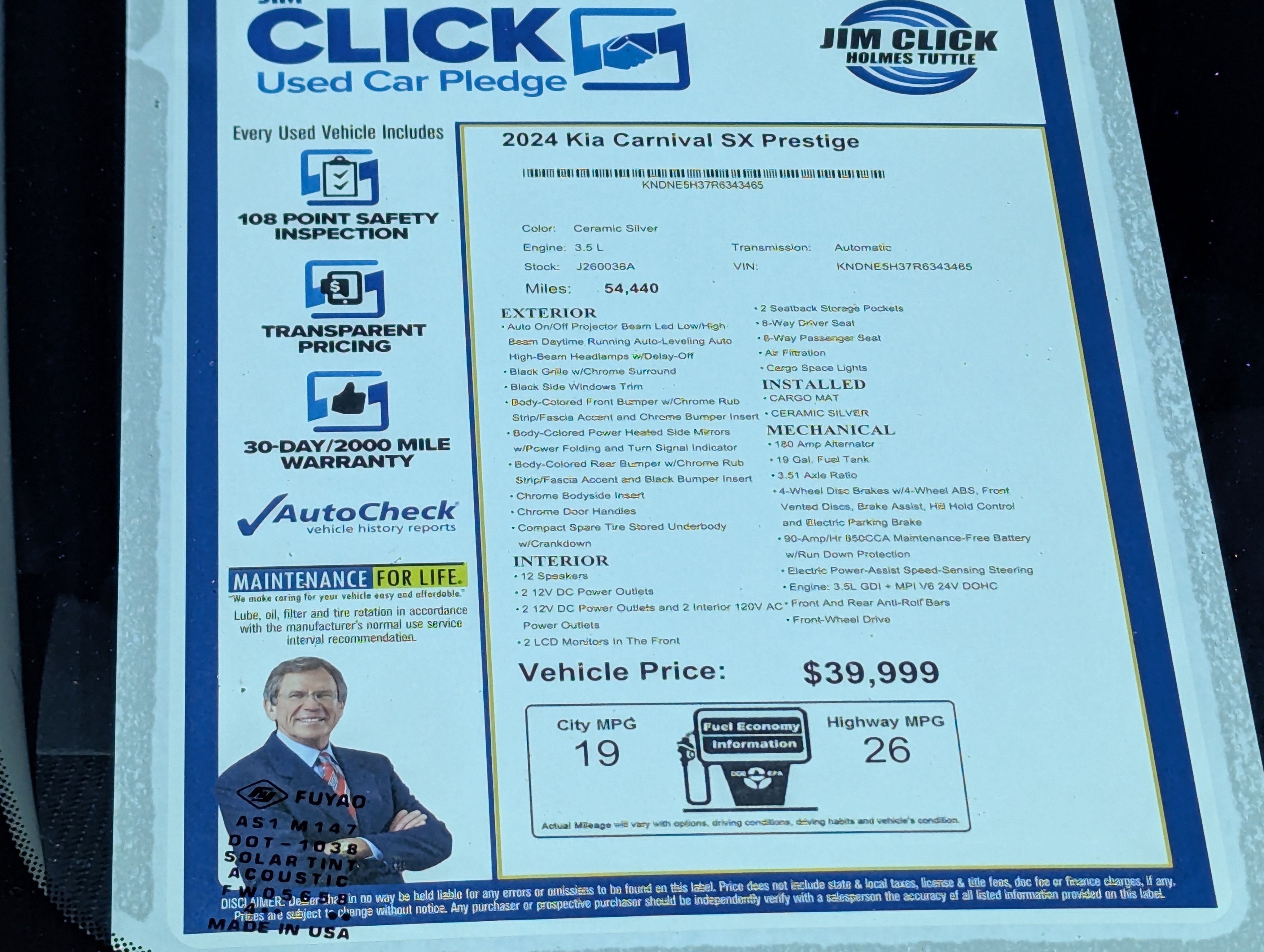 2024 Kia Carnival SX Prestige