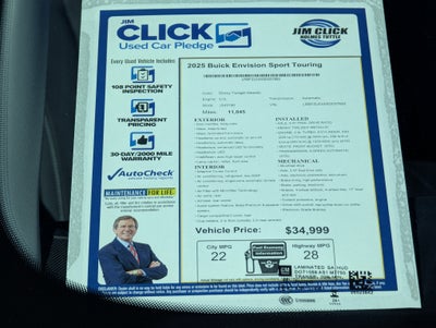 2025 Buick Envision Sport Touring